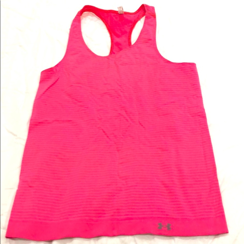 Under Armour | Heat Gear Pink Racerback Tank